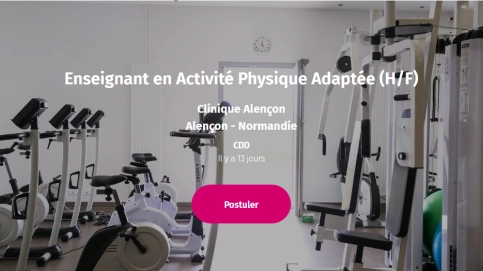 Enseignant en Activité Physique Adaptée (H/F)