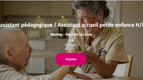 Assistant pédagogique / Assistant accueil petite enfance H/F