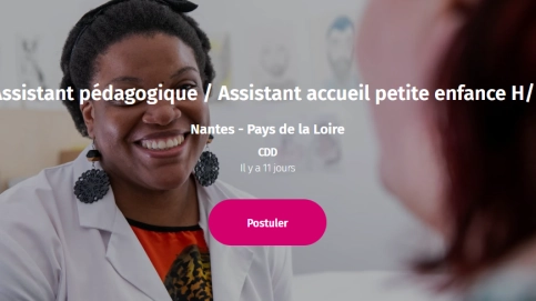 Assistant pédagogique / Assistant accueil petite enfance H/F