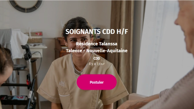 SOIGNANTS CDD H/F