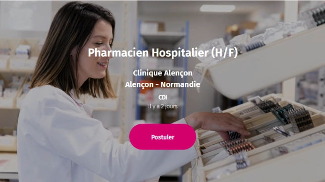 Pharmacien Hospitalier (H/F)