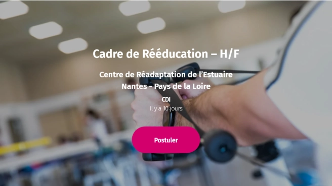 Cadre de Rééducation – H/F