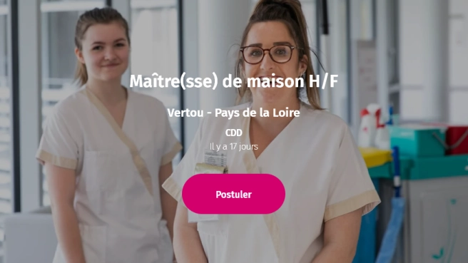 Maître(sse) de maison H/F