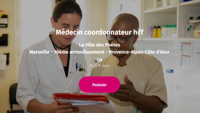 Médecin coordonnateur h/f