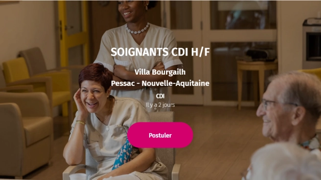 SOIGNANTS CDI H/F