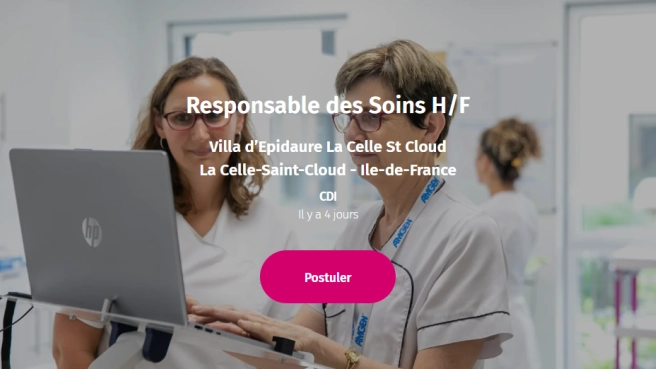 Responsable des Soins H/F