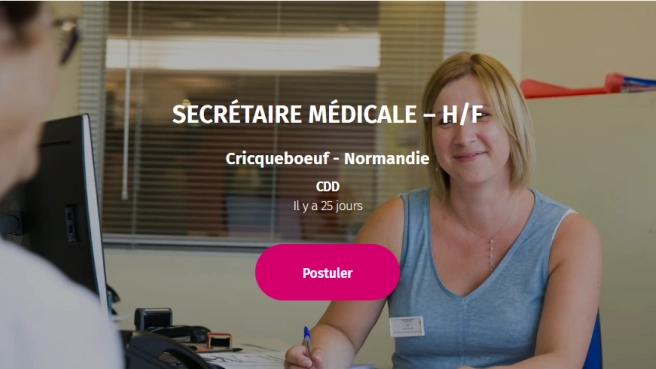 SECRÉTAIRE MÉDICALE – H/F