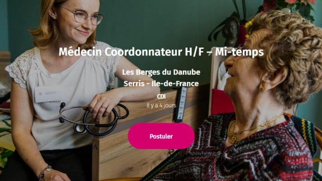 Médecin Coordonnateur H/F – Mi-temps