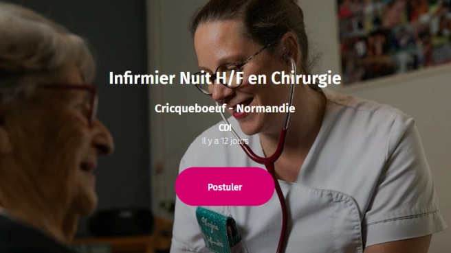 Infirmier Nuit H/F en Chirurgie