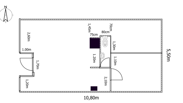 Local professionnel de 55m2 à Louer à Hyères 83