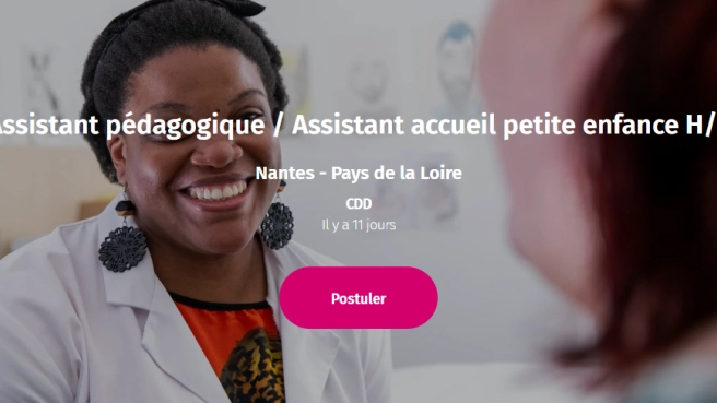 Assistant pédagogique / Assistant accueil petite enfance H/F